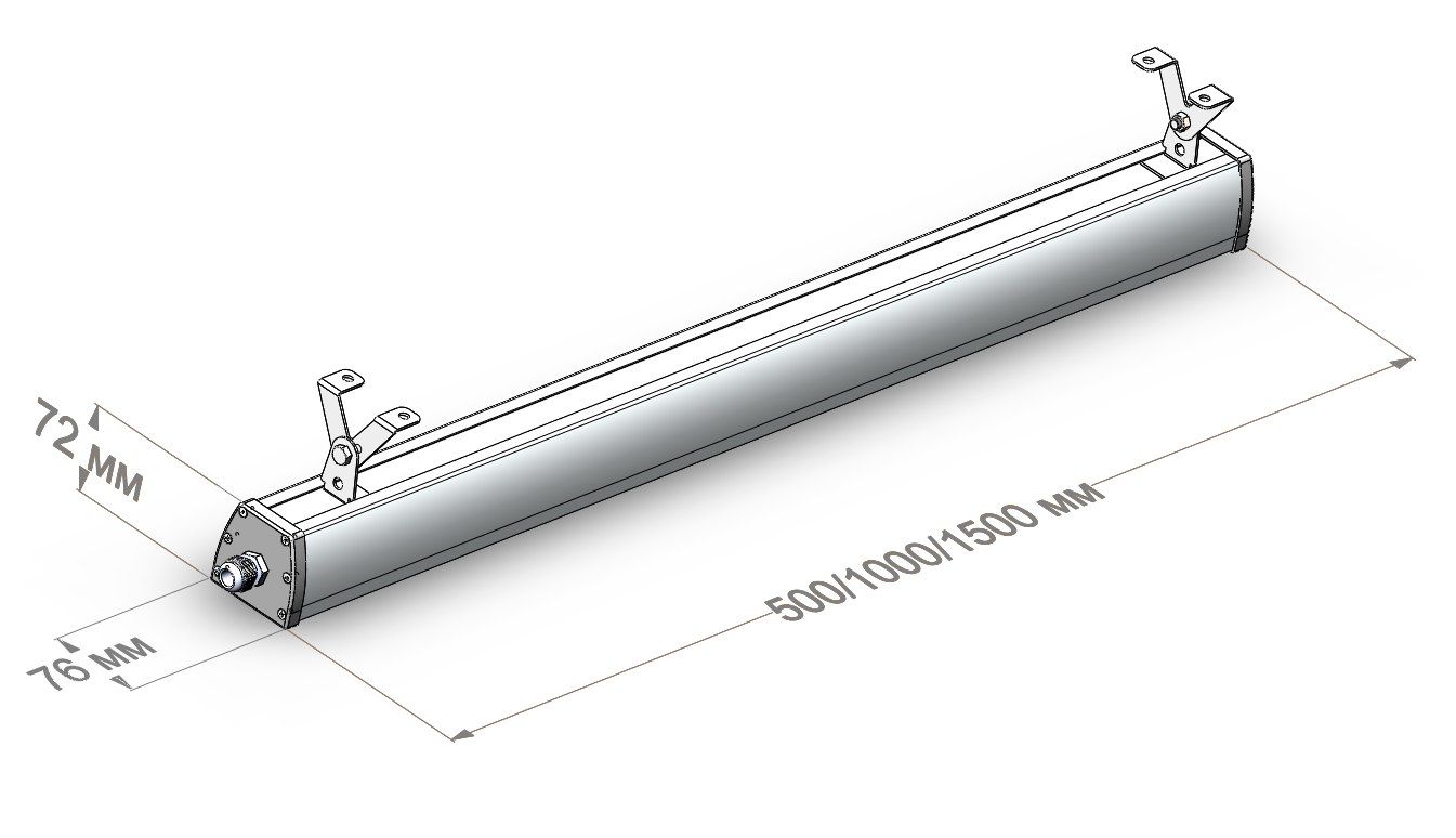 Светодиодный светильник LC 50-PROM LINE A3 PR 5000K